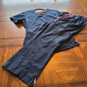 Navy Blue scrubs set